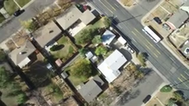 HIDDEN LAKE COLORADO-2016: Bird's Eye View Of A Subdivision With Trees