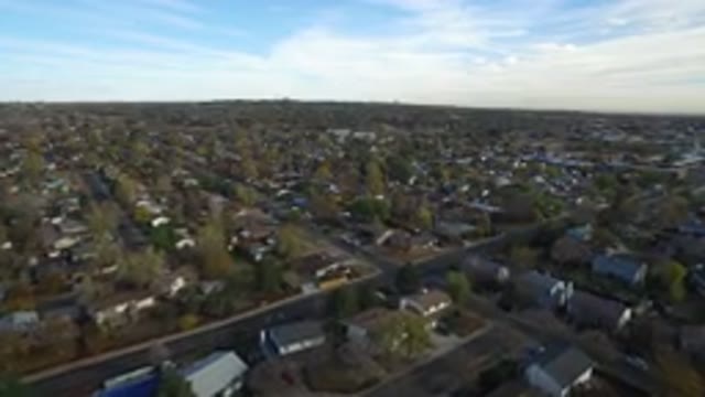 HIDDEN LAKE COLORADO-2016: The Expanse Of The City With The Houses And Trees