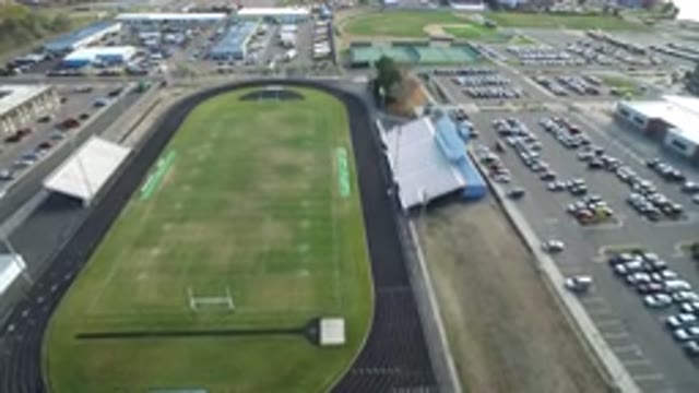 HIDDEN LAKE COLORADO-2016: Sports Arena Bird's Eye View