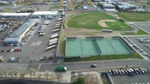 HIDDEN LAKE COLORADO-2016: Aerial View of A Progressive City