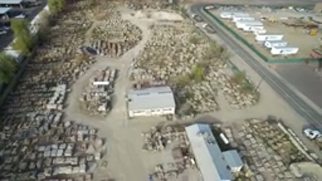 HIDDEN LAKE COLORADO-2016: Aerial View of A City Proper With Cars On A Parking Lot