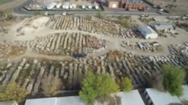 HIDDEN LAKE COLORADO-2016: Aerial View of a Peaceful Clean City Area