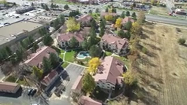 HIDDEN LAKE COLORADO-2016: Aerial View of A Beautiful Vacation Rental Surrounded