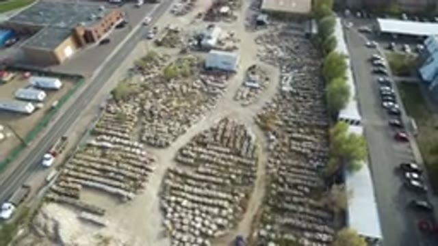HIDDEN LAKE COLORADO-2016: Video Of Warehouse Yard