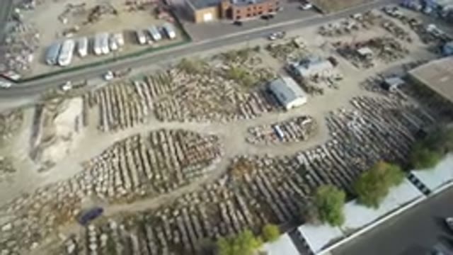 HIDDEN LAKE COLORADO-2016: Aerial Footage Of Sculpted Land With Only A Few