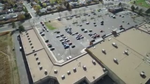 HIDDEN LAKE COLORADO-2016: The Huge Parking Lot In Front Of The Massive L Shaped