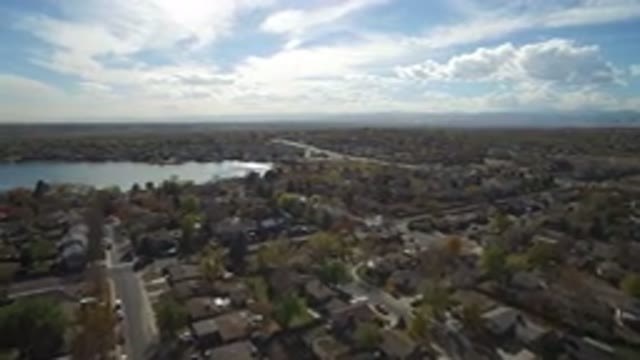 HIDDEN LAKE COLORADO-2016: Peaceful And Beautiful Village On A Sunny Day