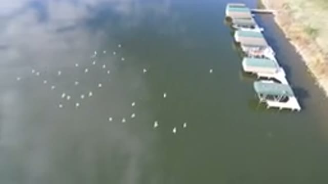 HIDDEN LAKE COLORADO-2016: An Aerial View Of A Sea And Ripples