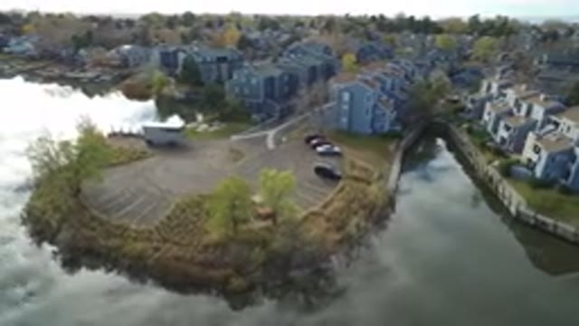 HIDDEN LAKE COLORADO-2016: The Set Up Of The Houses And The Parking Lot Besides