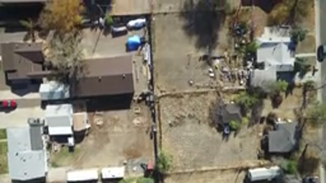 HIDDEN LAKE COLORADO-2016: Aerial Footage Of Homes In A Neighborhood