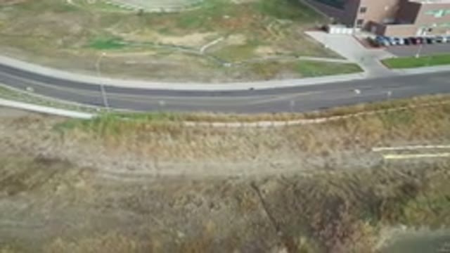 HIDDEN LAKE COLORADO-2016: New Drone Flying Over Building For A Nice View From