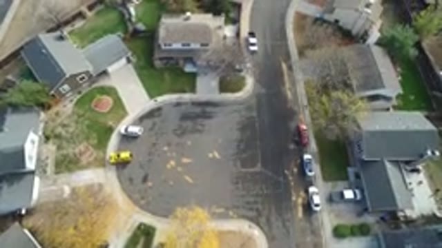 HIDDEN LAKE COLORADO-2016: Nice Neighborhood With Cars Parked Outside Of The