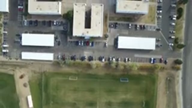 HIDDEN LAKE COLORADO-2016: Footage Of White And Modern Business Buildings Seen