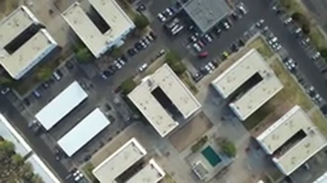 HIDDEN LAKE COLORADO-2016: Similarly Shaped Office Buildings Share Property