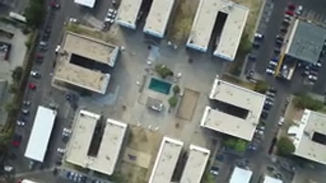 HIDDEN LAKE COLORADO-2016: Buildings Drone Flying Ceilings Rooftops Parking Lots