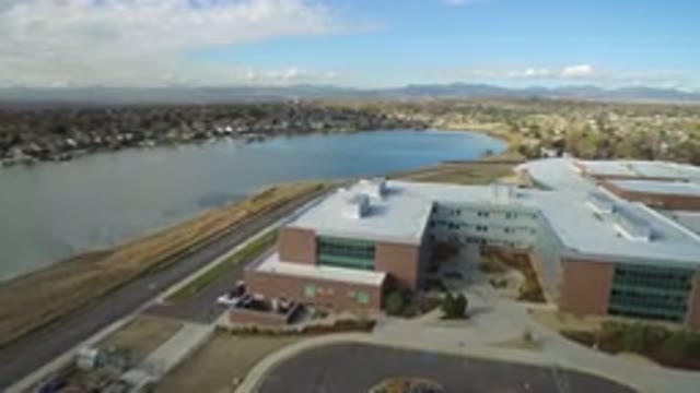 HIDDEN LAKE COLORADO-2016: The C Shaped Building Sits Right Next To The
