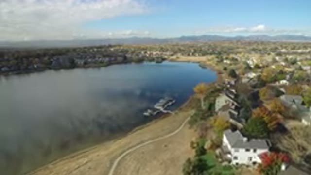 HIDDEN LAKE COLORADO-2016: Village Surrounded By A Lake