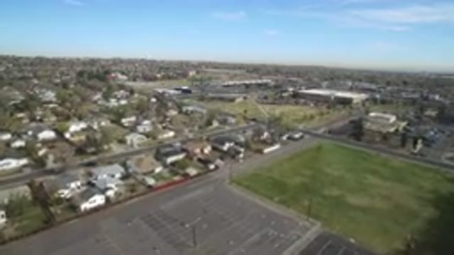 HIDDEN LAKE COLORADO-2016: Aerial View Of A Large Urban Area