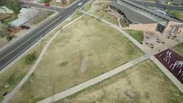 HIDDEN LAKE COLORADO-2016: Aerial Footage Of A Large Field With Some Big Houses