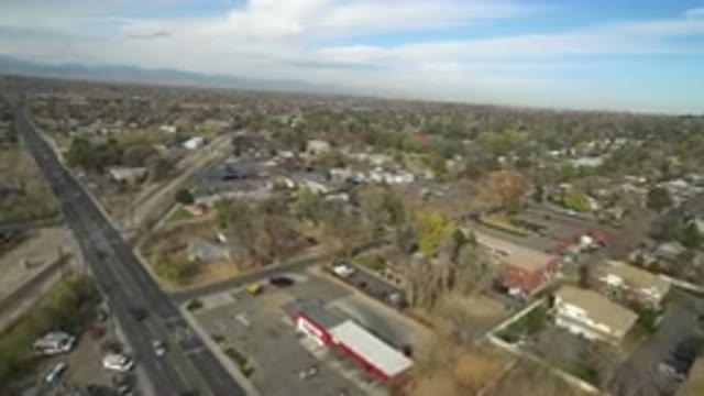 HIDDEN LAKE COLORADO-2016: An Aerial Image Of A Residential Area That Borders