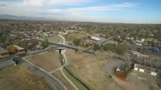 HIDDEN LAKE COLORADO-2016: Urban Civilization With A Clash Of Suburbs Bridge