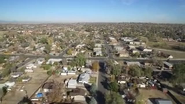 HIDDEN LAKE COLORADO-2016: New City Village With Trees and Clean Roads