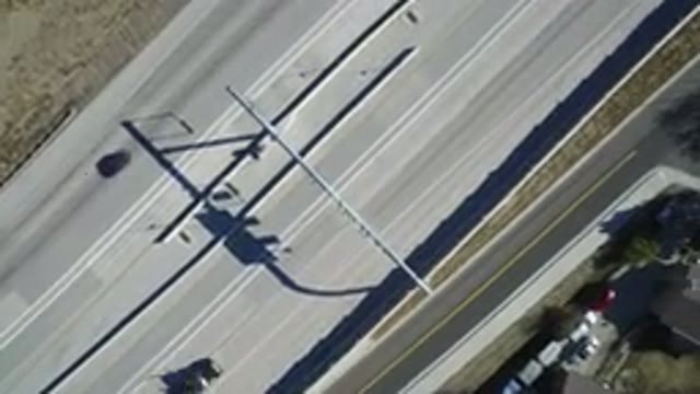 HIDDEN LAKE COLORADO-2016: Avila Footage Of An Expressway During Noon With Traffic