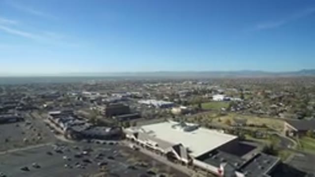 HIDDEN LAKE COLORADO-2016: Aerial Drone Footage Over Outlet Mall And Surrounding