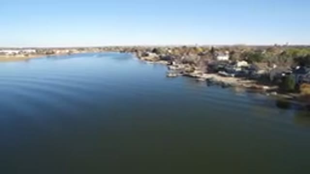 HIDDEN LAKE COLORADO-2016: An Aerial View Of A Clean City Landscape