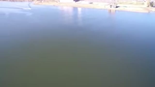 HIDDEN LAKE COLORADO-2016: View Of A Water Path Or Tiered Channel And A Distant Cannes View