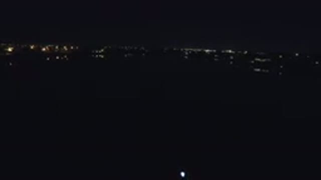 DENVER COLORADO-2016: Boat On Water At Night