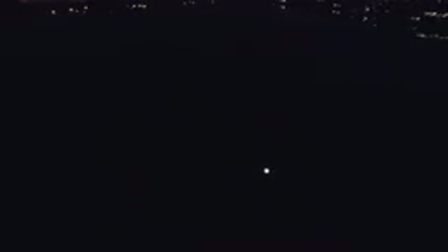 DENVER COLORADO-2016: Reflection of a Full Moon on the Lake During Nighttime
