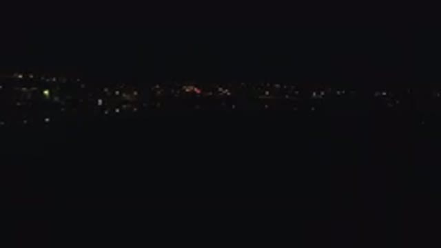 DENVER COLORADO-2016: An Aerial View Of A Dark City Landscape With Few Buildings