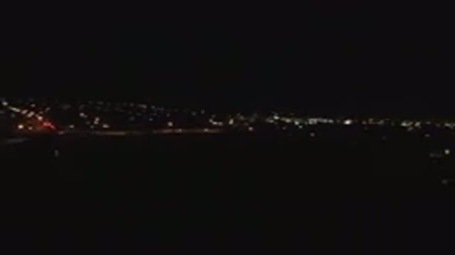 DENVER COLORADO-2016: Beautiful City At Night With Lights