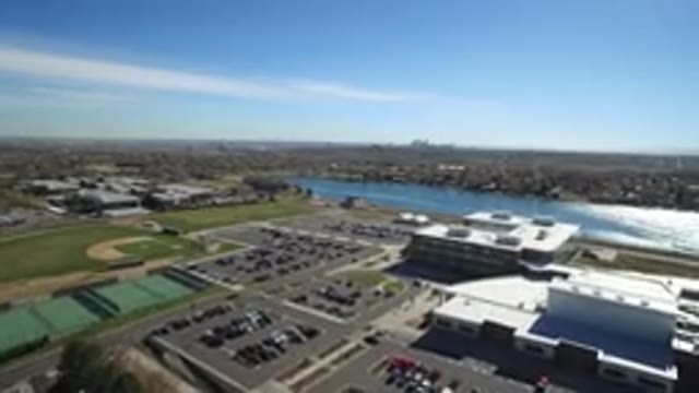 WESTMINSTER COLORADO-2016: Aerial View of Village with Trees and Clean Roads