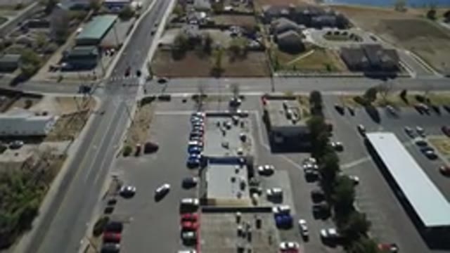 WESTMINSTER COLORADO-2016: Drone Birds Eye View Of Business