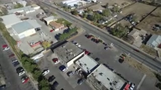 WESTMINSTER COLORADO-2016: Top View Of A Spacious Parking Space On A Sunny