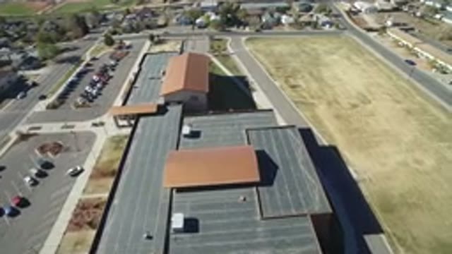 WESTMINSTER COLORADO-2016: Aerial View of a Productive Beautiful City on a Sunny Day
