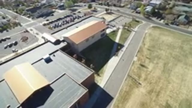 WESTMINSTER COLORADO-2016: Aerial View Of A Commercial Complex With Parking In