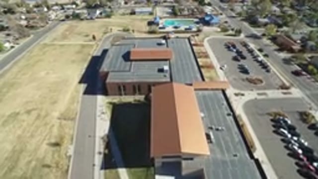 WESTMINSTER COLORADO-2016: Warehouse Shop Big Parking Pool Road Street Cars