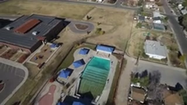WESTMINSTER COLORADO-2016: Aerial View Of Pool And Parking Lot