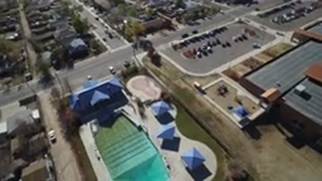 WESTMINSTER COLORADO-2016: An Overview Of A Part Of A Town Showing A Pool Area