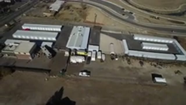 WESTMINSTER COLORADO-2016: Unsteady Aerial View Of Large Storage Facility Near