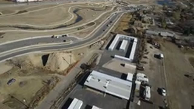 WESTMINSTER COLORADO-2016: Birds Eye View Of The Highway And Nearby Buildings