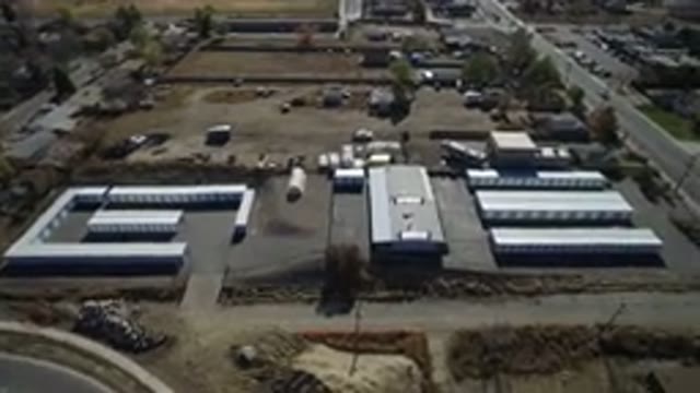 WESTMINSTER COLORADO-2016: Aerial View Of An Industry's Plant Made By Drone