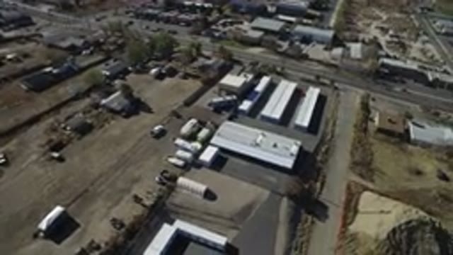WESTMINSTER COLORADO-2016: Aerial Shot Of Industrial Construction Site