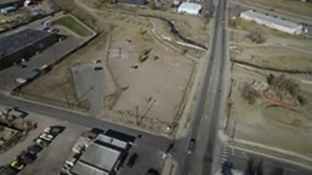 WESTMINSTER COLORADO-2016: Drone Shot Of Industrial Lot