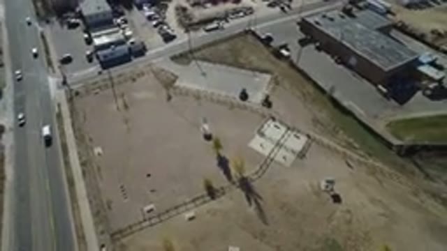 WESTMINSTER COLORADO-2016: Vehicles Moving Through Roads Amid Buildings