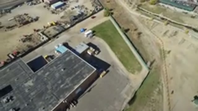 WESTMINSTER COLORADO-2016: Aerial View of a Productive Beautiful City Buildings