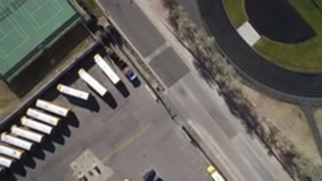 WESTMINSTER COLORADO-2016: Helicopter View Showing Tennis Court And Track Across
